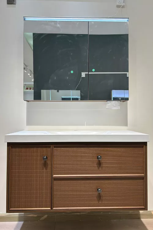 Large-Sized Multi-Layer Solid Wood Bathroom Vanity
