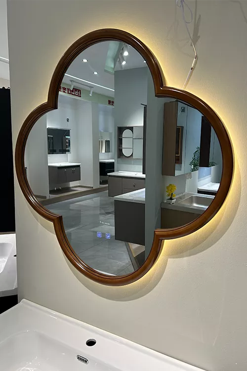 LED Smart Bathroom Mirror Cabinet
